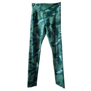 Old Navy Active Powersoft Girls XL 14-16 Green Camo High Rise Leggings